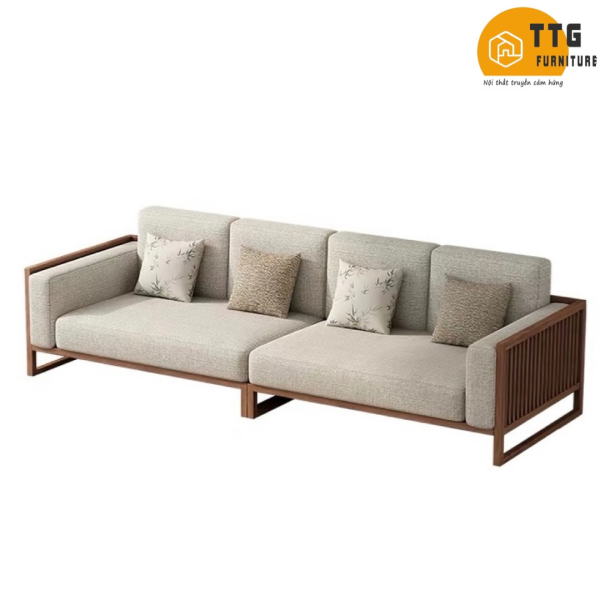 Ghế Sofa Gỗ Phong Cách Hiện Đại Sang Trọng VS117