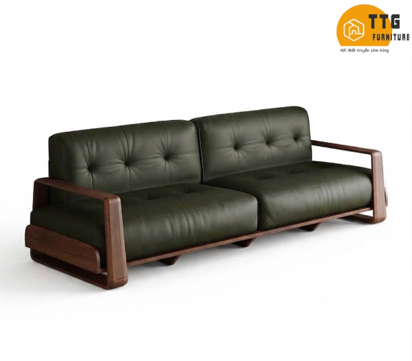 Ghế Sofa Gỗ Phong Cách Hiện Đại Sang Trọng VS119