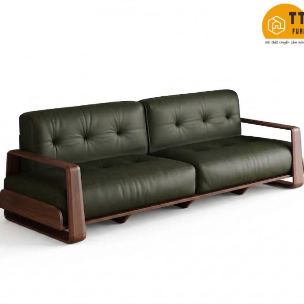 Ghế Sofa Gỗ Phong Cách Hiện Đại Sang Trọng VS119