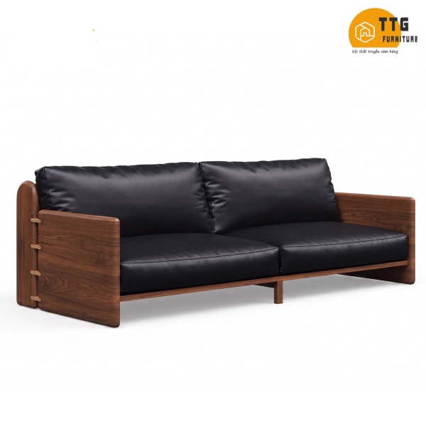 Ghế Sofa Gỗ Phong Cách Hiện Đại Sang Trọng VS120