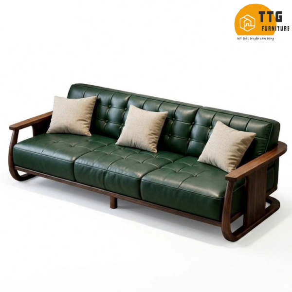Ghế Sofa Gỗ Phong Cách Hiện Đại VS126