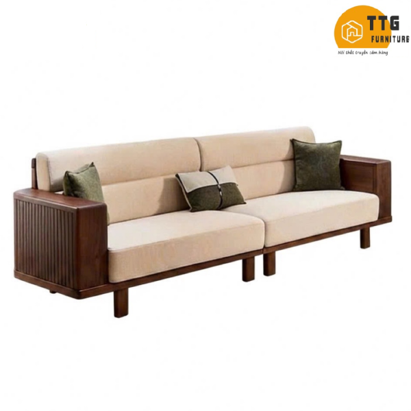 Ghế Sofa Gỗ Phong Cách Hiện Đại VS128