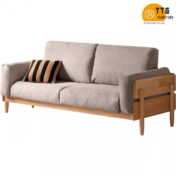 Ghế Sofa Gỗ Phong Cách Hiện Đại VS58