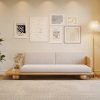 Ghế sofa gỗ phòng khách đệm nỉ da VS51