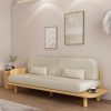 Ghế sofa gỗ phòng khách đệm nỉ da VS51
