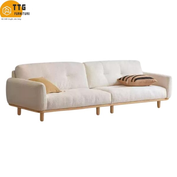 Ghế sofa gỗ có ngăn kéo VS52