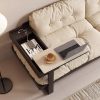 Ghế sofa gỗ đệm nỉ phong cách Nhật Bản VS53