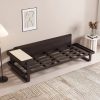 Ghế sofa gỗ đệm nỉ phong cách Nhật Bản VS53