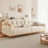 Ghế sofa gỗ đệm nỉ VS54