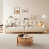 Ghế sofa gỗ đệm nỉ VS54