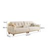 Ghế sofa gỗ đệm nỉ VS54