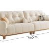 Ghế sofa gỗ đệm nỉ VS54
