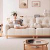 Ghế sofa gỗ đệm nỉ VS54