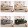 Ghế sofa gỗ đệm nỉ VS54