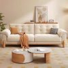 Ghế sofa gỗ đệm nỉ VS55