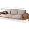 Ghế Sofa Gỗ Phong Cách Hiện Đại VS58