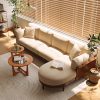 Ghế Sofa Góc Gỗ Phong Cách Hiện Đại VS61