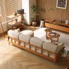 Ghế Sofa Góc Gỗ Phong Cách Hiện Đại VS61