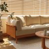 Ghế Sofa Góc Gỗ Phong Cách Hiện Đại VS61