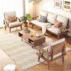 Ghế Sofa Gỗ Phong Cách Hiện Đại TTG VS80