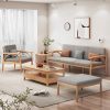Ghế Sofa Gỗ Phong Cách Hiện Đại TTG VS81