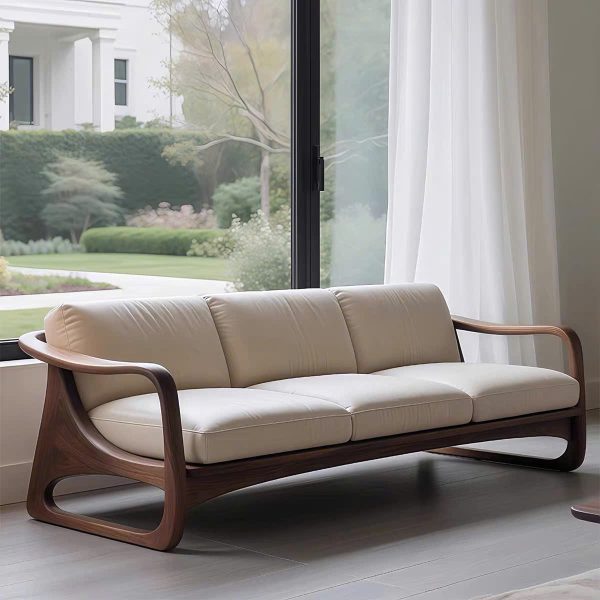 Alternative view of Ghế Sofa Gỗ Phong Cách Hiện Đại VS83