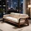 Ghế Sofa Gỗ Phong Cách Hiện Đại VS83