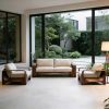 Ghế Sofa Gỗ Phong Cách Hiện Đại Sang Trọng VS85