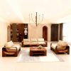 Ghế Sofa Gỗ Phong Cách Hiện Đại Sang Trọng VS85