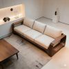 Ghế Sofa Gỗ Phong Cách Hiện Đại Sang Trọng VS85