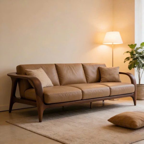 Alternative view of Ghế Sofa Gỗ Phong Cách Hiện Đại Sang Trọng VS86