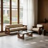 Ghế Sofa Gỗ Phong Cách Hiện Đại Sang Trọng VS88