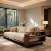 Ghế Sofa Gỗ Phong Cách Hiện Đại Sang Trọng VS89