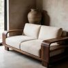 Ghế Sofa Gỗ Phong Cách Hiện Đại Sang Trọng VS89