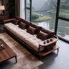 Ghế Sofa Gỗ Phong Cách Hiện Đại Sang Trọng VS90
