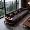 Ghế Sofa Gỗ Phong Cách Hiện Đại Sang Trọng VS90