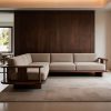 Ghế Sofa Góc Gỗ Cao Cấp Phong Cách Hiện Đại VS93