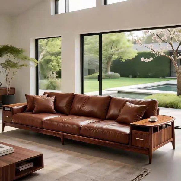 Alternative view of Ghế Sofa Gỗ Cao Cấp Phong Cách Hiện Đại VS94