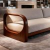 Ghế Sofa Gỗ Phong Cách Hiện Đại Sang Trọng VS96