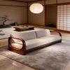 Ghế Sofa Gỗ Phong Cách Hiện Đại Sang Trọng VS96