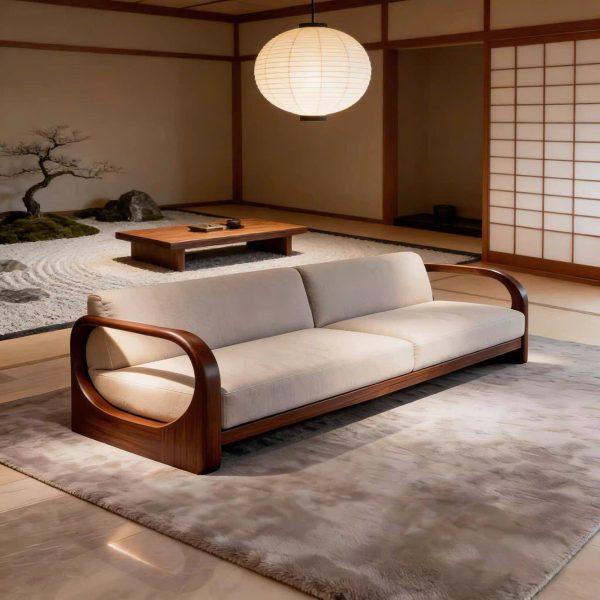 Alternative view of Ghế Sofa Gỗ Phong Cách Hiện Đại Sang Trọng VS96