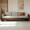 Ghế Sofa Gỗ Phối Mây Phong Cách Hiện Đại Sang Trọng VS97
