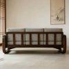 Ghế Sofa Gỗ Phối Mây Phong Cách Hiện Đại Sang Trọng VS97
