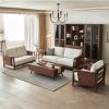 Ghế Sofa Gỗ Phong Cách Hiện Đại Sang Trọng VS100