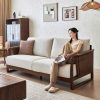 Ghế Sofa Gỗ Phong Cách Hiện Đại Sang Trọng VS100