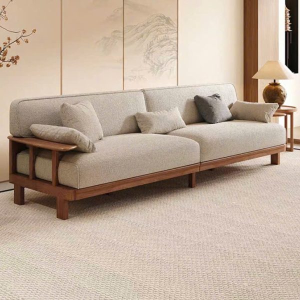 Alternative view of Ghế Sofa Gỗ Phong Cách Hiện Đại Sang Trọng VS101