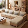 Ghế Sofa Gỗ Ngăn Kéo Phong Cách Hiện Đại VS102