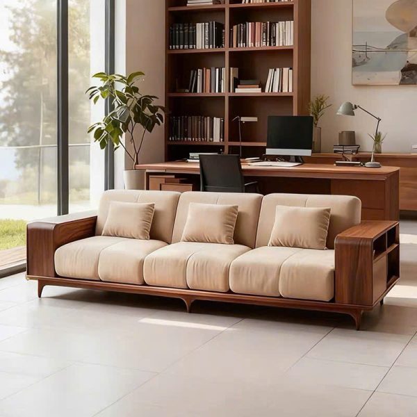 Alternative view of Ghế Sofa Gỗ Cao Cấp Phong Cách Hiện Đại VS104