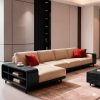 Ghế Sofa Góc Gỗ Phong Cách Hiện Đại Sang Trọng VS105