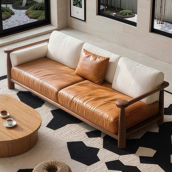 Alternative view of Ghế Sofa Gỗ Phong Cách Hiện Đại Sang Trọng VS106